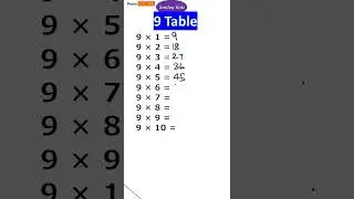 9 Table 