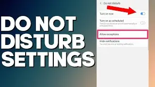 How to Find Do Not Disturb Settings on Any Android Phone 2022