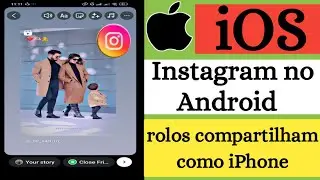 Novo iOS Instagram iOS Instagram no Android 2024 |  Atualização do recurso Round Edge do Instagram