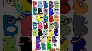 Russian alphabet lore but same style