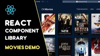 React Component library | Movies Demo: A straightforward AI movies app created with React