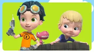 Rusty Rescues Liam and MORE | Spin Kids Cartoon Treehouse | Rusty Rivets