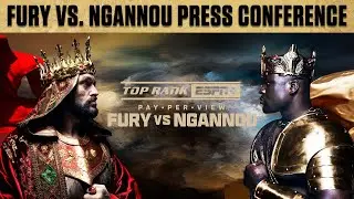 Tyson Fury vs. Francis Ngannou Pre-Fight Press Conference | ESPN Ringside