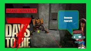 7 days to die - Concrete FTW!!!  Insane Difficulty Alpha 19