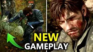 Metal Gear Solid Delta NEW Gameplay - CQC, Dive Roll, & New Cutscenes!