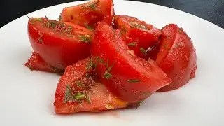 The most delicious tomato appetizer!🍅🍅Magical salad - easy and fast!