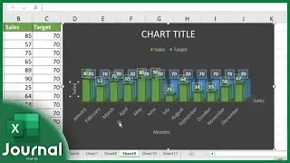 How to Add Axis Titles in Excel