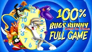 Bugs Bunny Lost in Time 100% — Full Game Walkthrough in 4K