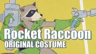 Rocket raccoon speed paint