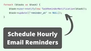 Laravel Checklister. Part 27/29: Task Email Reminders for Users