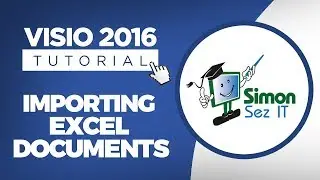 How to Import Data Into Visio 2016 | Import Excel Data Into Visio