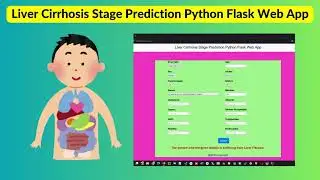 Liver Cirrhosis Stage Prediction Machine Learning Python Flask Web App