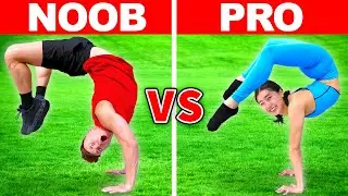 NOOB vs PRO: FLEXIBILITY CHALLENGE