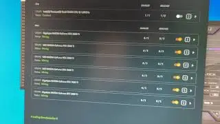 Benchmarking 3060 Ti LHR Cards on NiceHash Miner