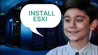 How to install ESXI server