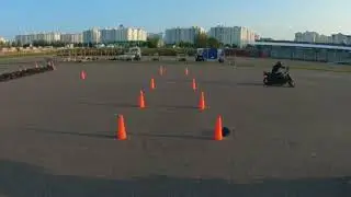 Gymkhana GP 2024 stage4/ Dmitry Safonov / Honda CBR600 / heat2 (00:43:86s)