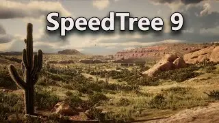 SpeedTree 9 tutorials for photogrammetry cinema & games