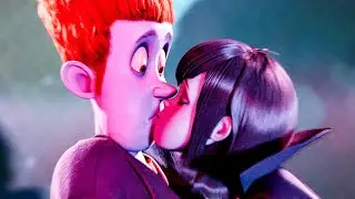 Hotel Transylvania Clip - Mavis and Johnnys First Kiss | Animation Society