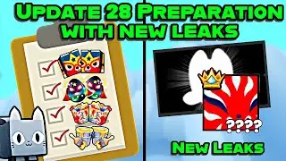 🥰 UPDATE 28 PREPARATION + NEW LEAKS INCLUDING KITSUNE AND MORE IN PET SIMULATOR 99