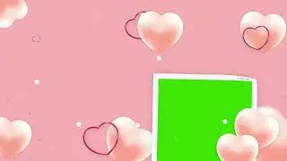 Green Screen Graphics | Photo Slide Show Template for Valentine Day | HD1080P