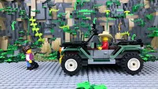 LEGO Indominus Rex vs Baryonyx | Jurassic Period Dinosaur Cartoons LEGO