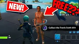 *NEW*  How to get the TRAVIS SCOTT skin for FREE in Fortnite Chapter 2, Season 2??!