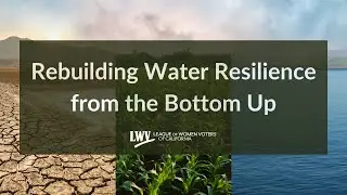 Webinar: Rebuilding Water Resilience from the Bottom Up