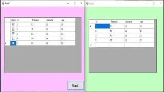 Programming VB.net: Send values from datagridview in form to another datagridview in another form