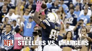 Antonio Gates Scores His 100th Career TD! | Steelers vs. Chargers | NFL