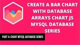 4 Create a Bar Chart with Database Arrays | Chartjs Mysql Database Series