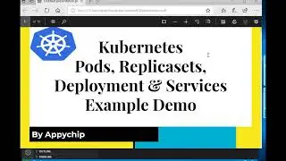 K8s Pods ReplicaSet Deployment Difference Example With Rolling Update - Types Of Service Kubernetes
