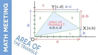 Area of a Triangle - Fun challenging math problem