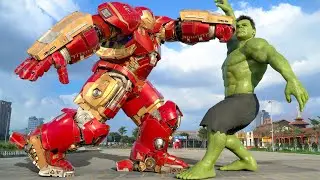 Hulk vs Iron Man - Fight Scene - The Avengers (2024) - Paramount Pictures [HD]