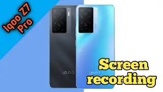 How To Record Screen Iqoo Z7 Pro, Screen Recording Setting , Screen Recording Iqoo Z7 Pro,