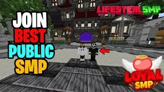 🍞 Join Best Survival Public Smp Server For Minecraft 🪘 | Java + PE | 24/7 Online | Free To Join 🔒