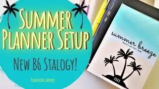 New B6 Stalogy Planner Setup | Summer Planner