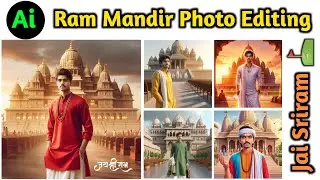 Ayodhya Ram Mandir Photo Editing | Ayodhya Mandir Photo Editing | Ai Photo Editing in 1 click