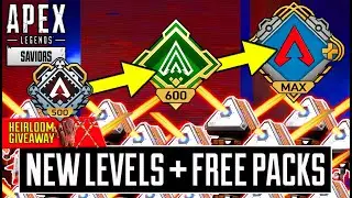 Apex Legends NEW Level Cap Increase REVEALED + FREE Apex Packs