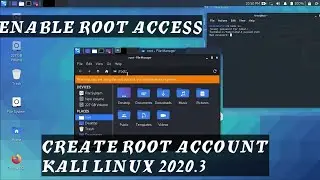 How to create root account and get root access in KALI LINUX 2020.3 ? || 100% Working || Root Login