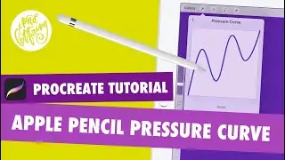 Procreate Apple Pencil Pressure settings - everything you need to know!