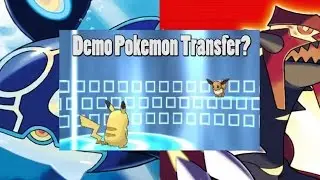 Pokemon Can Transfer From Demos To Real Games