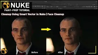 Nuke Cleanup Tutorial - Cleanup Using Smart Vector in Nuke | Nuke Smart Vector | Face Mark Removal