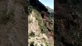 Камнепад в Колумбии