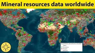 Download mineral resources data worldwide