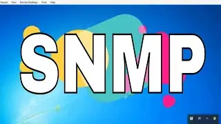 SNMP Configure : SNMP Install & Configure on Windows 7 | SNMP Step By Step | Content Creator Pro