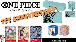 Amazing 1st Anniversary One Piece TCG Products Revealed! (Big One Piece TCG News)