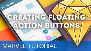 Creating Floating Action Buttons • Prototyping with Marvel (Tutorial)