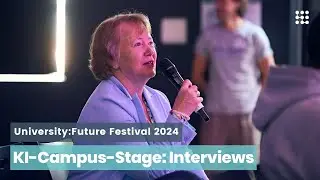 KI und Hochschulbildung – Expert:innen der KI-Campus-Stage im Gespräch | U:FF 2024