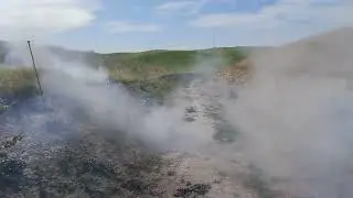 Неудачный тест любительского РД.Amateur rocket engine test fails.