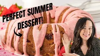 Discover the Secret to Perfect Strawberry Pound Cake!